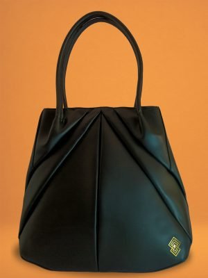 Miacontessa Tesoro Large Leather Tote Bag - Elegant Bold no1